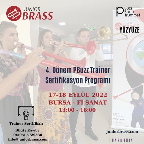 PBuzz Brass Trainer Sertifikasyon Programı - YÜZYÜZE